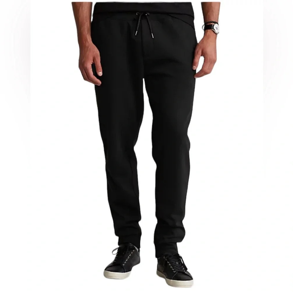 Polo Ralph Lauren Big and Tall Core Replen Black Jogger Sweatpants Mens Size 3LT - Picture 4 of 7